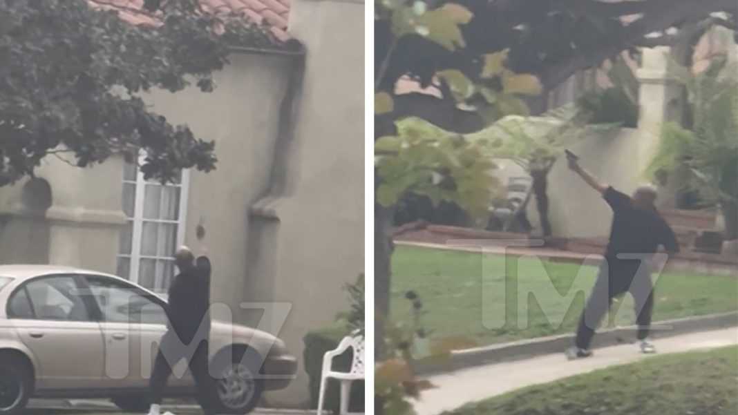 LAPD Arrests Man Who Allegedly Shot at Police Helicopter, Shooting On Video