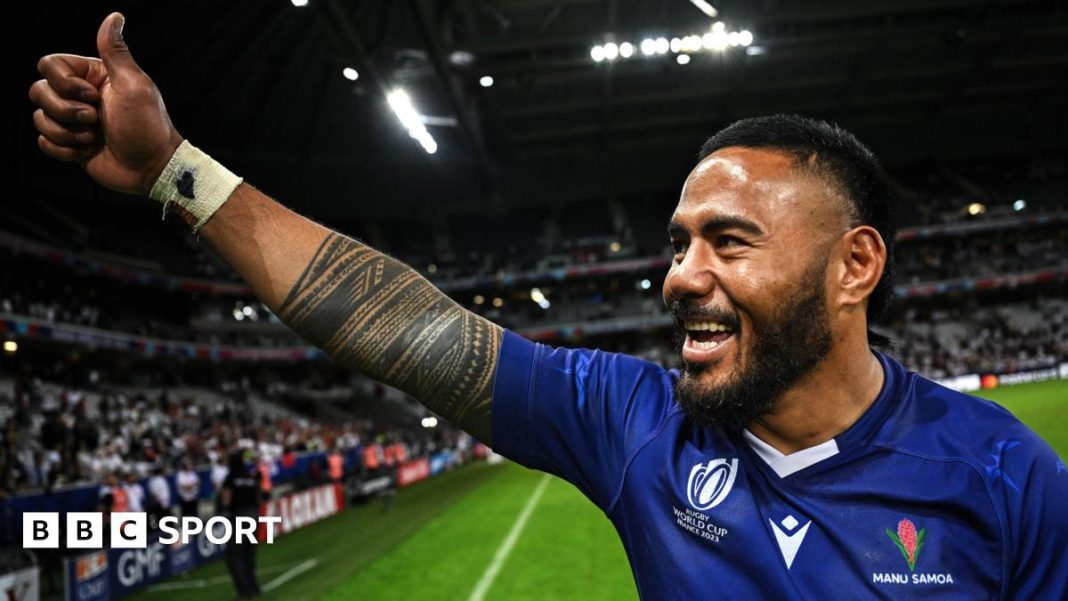 Manu Tuilagi: Samoa option for 2027 Rugby World Cup open