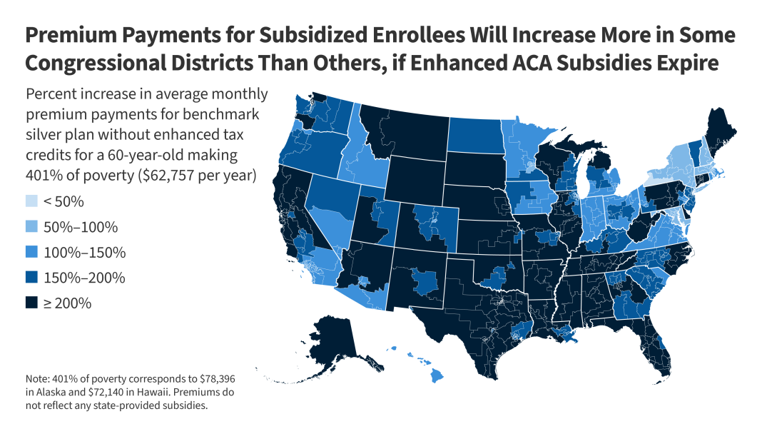 Mapping the Uneven Burden of Rising ACA Marketplace Premium Payments due to Enhanced Tax Credit Expiration
